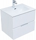 Aquanet Мебель для ванной Алвита New 60 2 ящика подвесная белая матовая – фотография-26